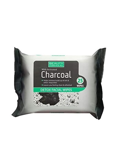 Picture of CHARCOAL FACIAL WIPES 25 WIPES